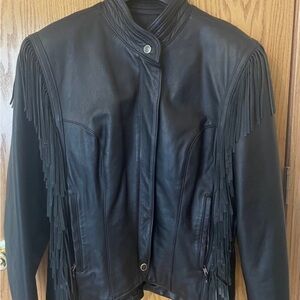 Women’s genuine, leather Harley Davidson jacket